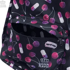 LISTEN FLAVOR Cherry Backpack
