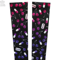 LISTEN FLAVOR Cherry Knee-High Socks