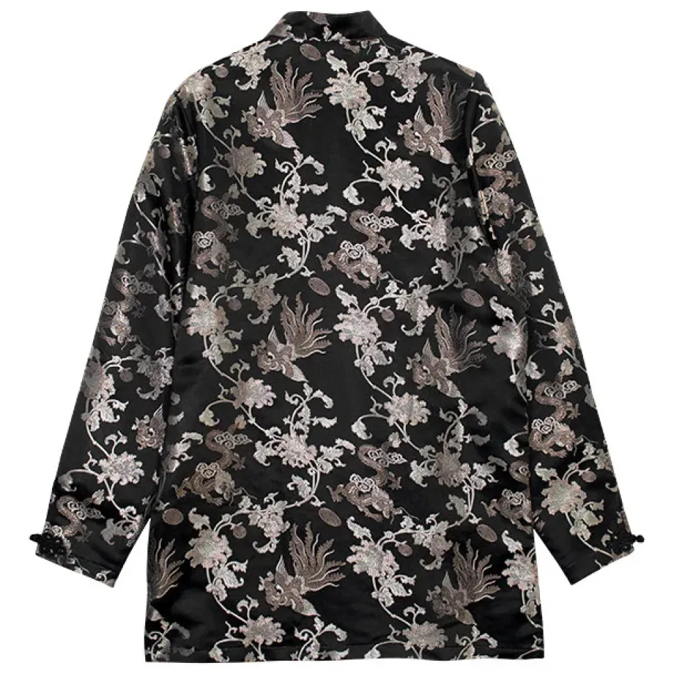 LISTEN FLAVOR China Brocade Shirt
