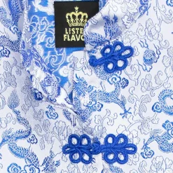 LISTEN FLAVOR China Brocade Shirt