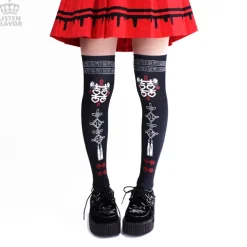 LISTEN FLAVOR China Knee-High Socks