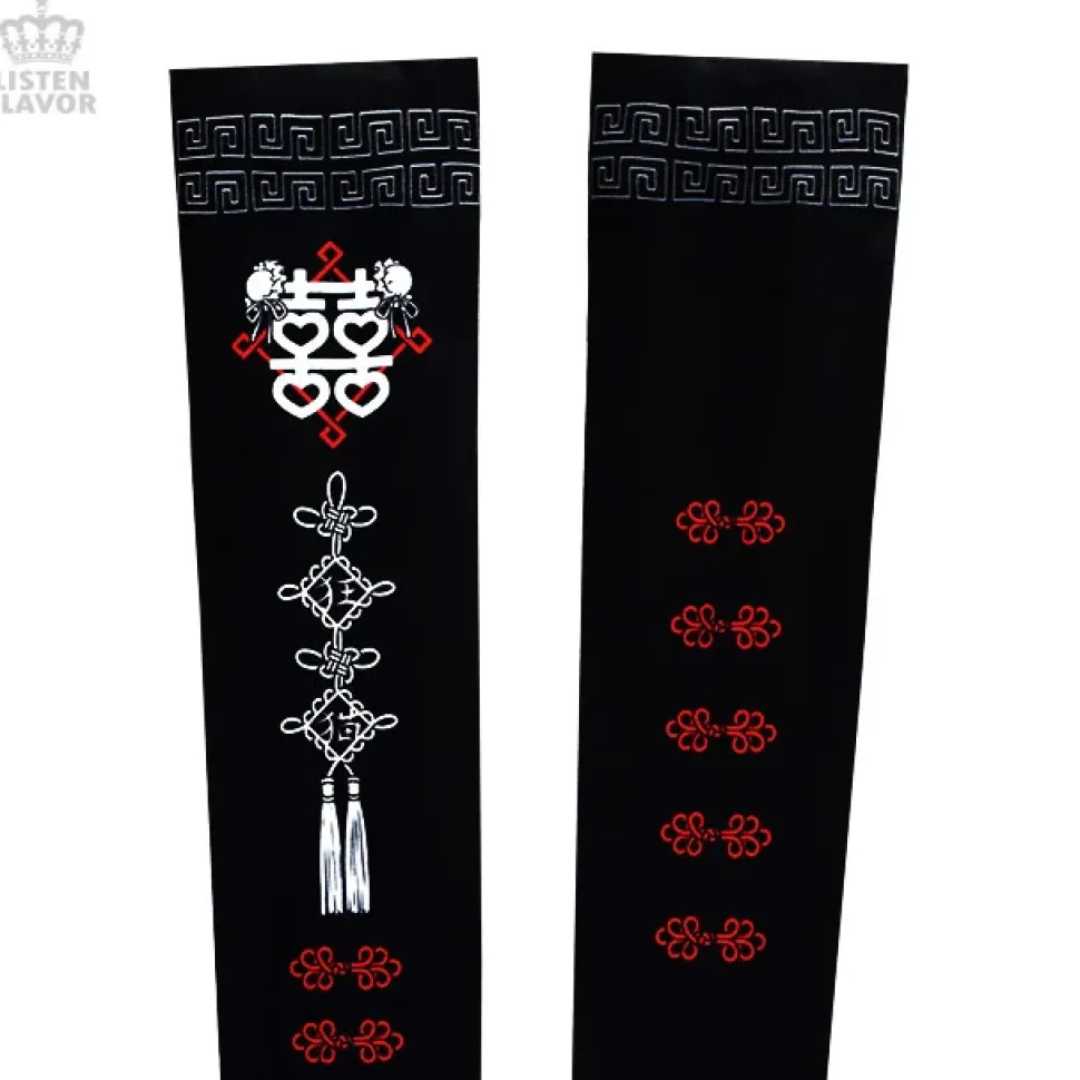 LISTEN FLAVOR China Knee-High Socks