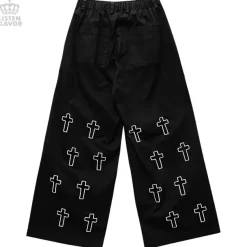 LISTEN FLAVOR Cross Wide Pants