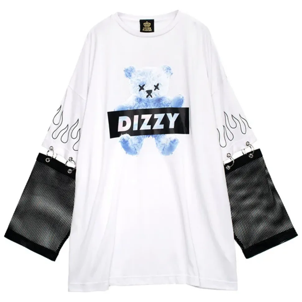 LISTEN FLAVOR Daisy Bear Mesh Big Top