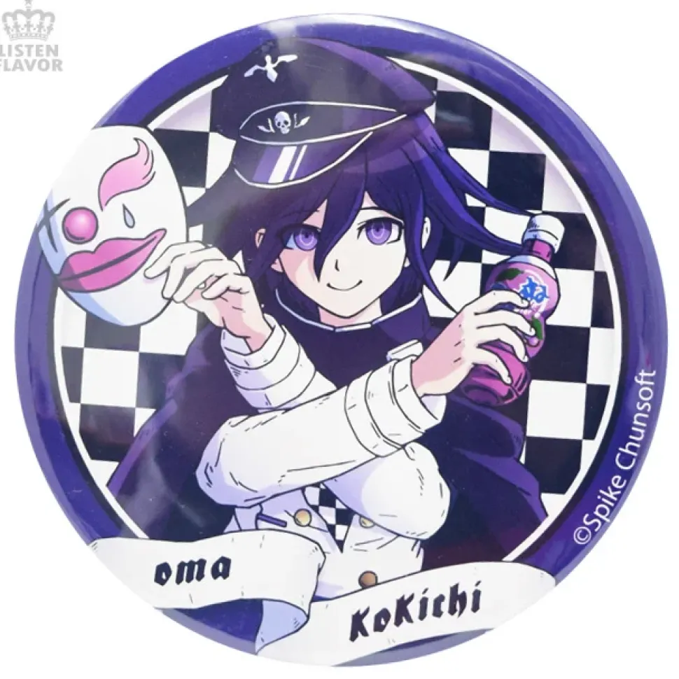 LISTEN FLAVOR Danganronpa V3: Killing Harmony Tin Badge Collection Vol. 2