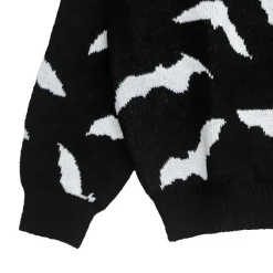 LISTEN FLAVOR Dark Night Bat Knit
