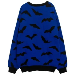 LISTEN FLAVOR Dark Night Bat Knit