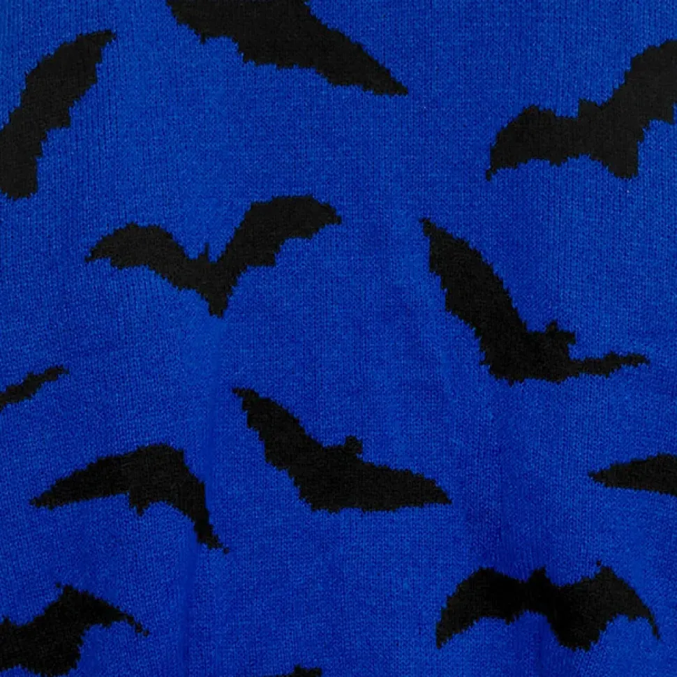 LISTEN FLAVOR Dark Night Bat Knit