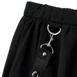 LISTEN FLAVOR Dark Nights Hemline Maxi Skirt