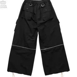 LISTEN FLAVOR Detachable Cargo Pants w/ Suspenders