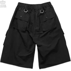 LISTEN FLAVOR Detachable Cargo Pants w/ Suspenders