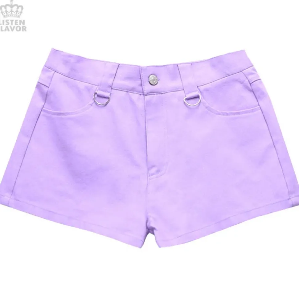 LISTEN FLAVOR Detachable Harness Garter Belt Shorts