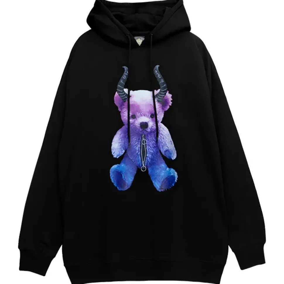 LISTEN FLAVOR Devil Bear Hoodie