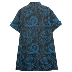 LISTEN FLAVOR Dragon Pattern China Shirt