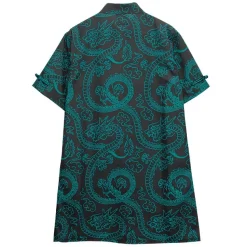 LISTEN FLAVOR Dragon Pattern China Shirt