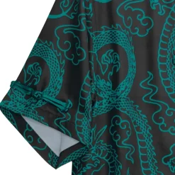 LISTEN FLAVOR Dragon Pattern China Shirt