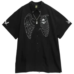 LISTEN FLAVOR Fallen Angel's Rib Shirt