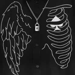 LISTEN FLAVOR Fallen Angel's Rib Shirt