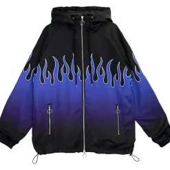 LISTEN FLAVOR Fire Anorak Jacket