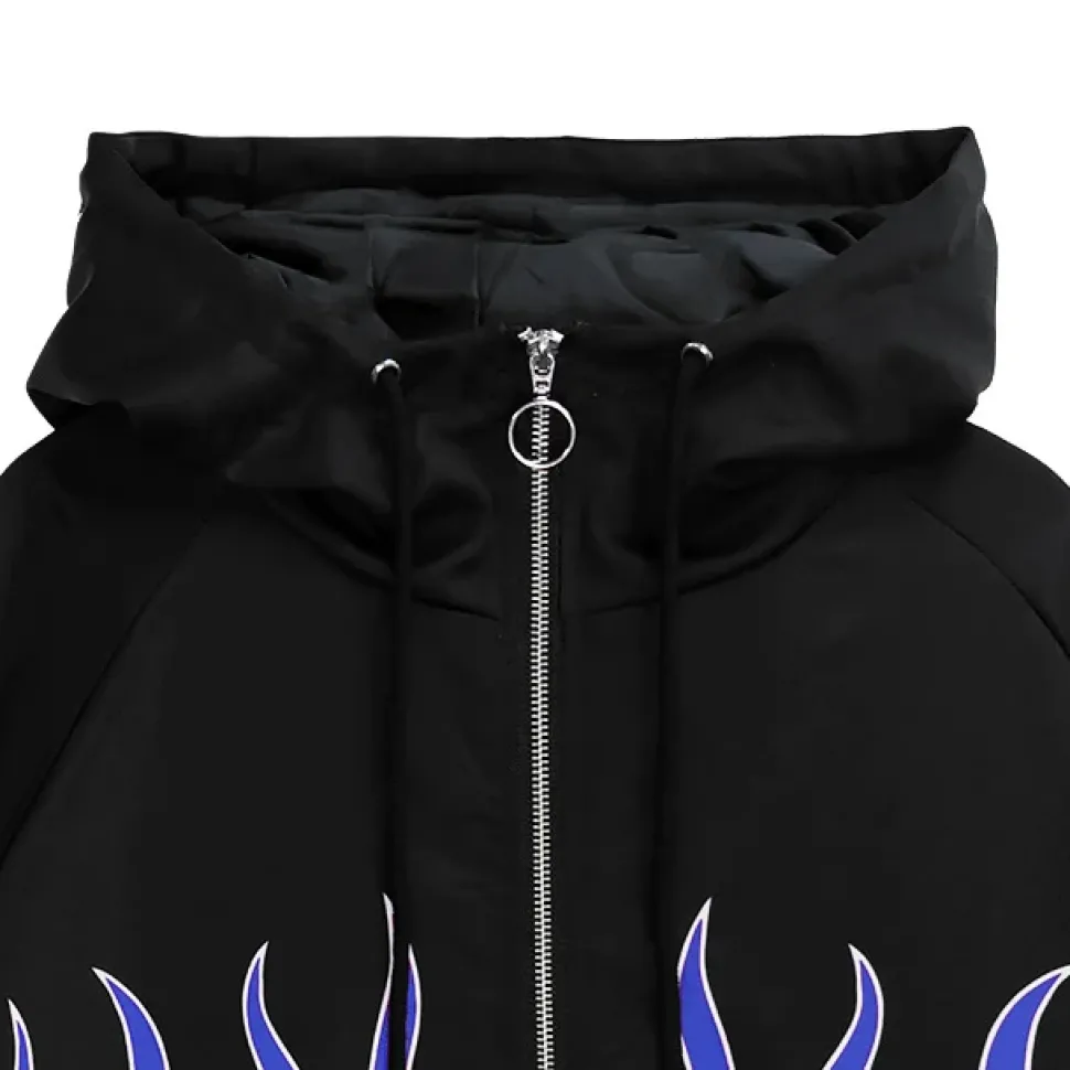 LISTEN FLAVOR Fire Anorak Jacket
