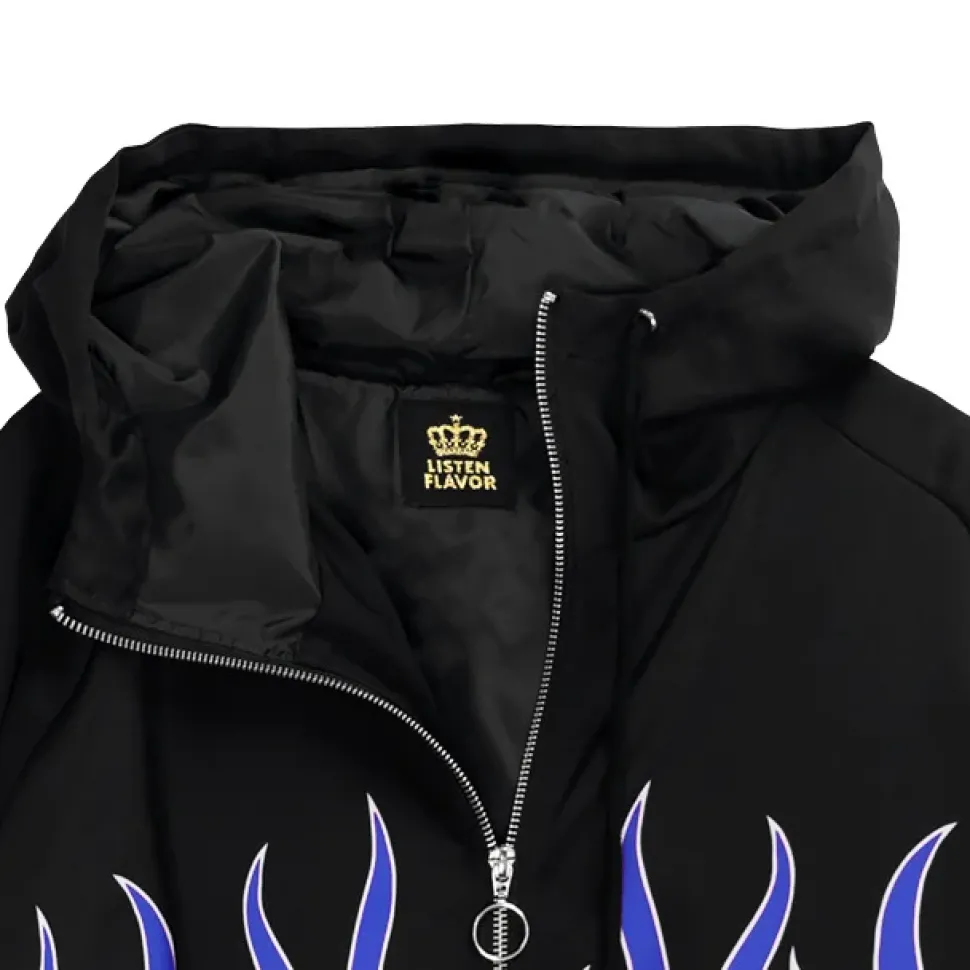 LISTEN FLAVOR Fire Anorak Jacket