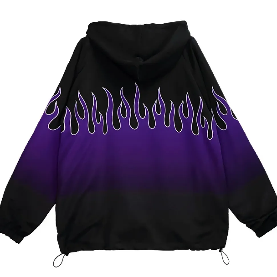 LISTEN FLAVOR Fire Anorak Jacket