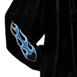 LISTEN FLAVOR Fire Heart Cat Ear Boa Blouson