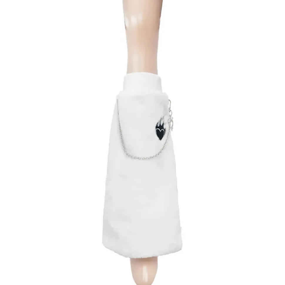 LISTEN FLAVOR Fire Heart Chain Boa Leg Covers