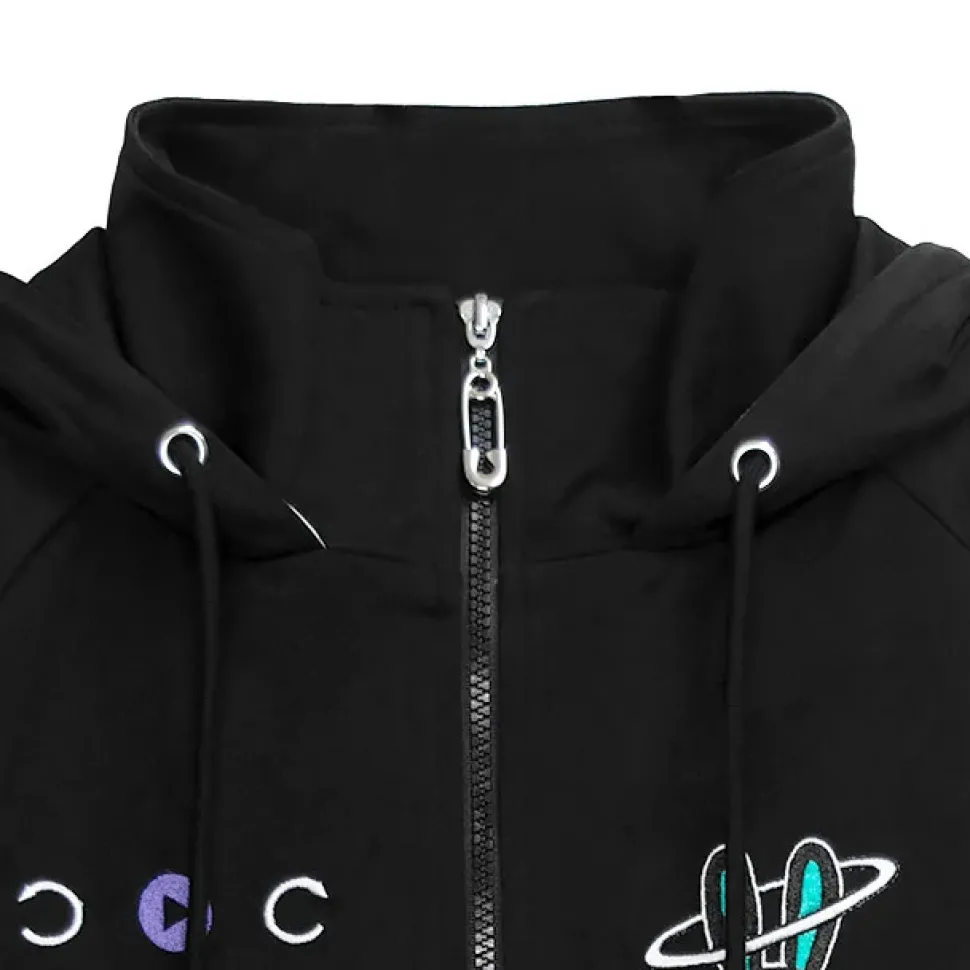 LISTEN FLAVOR From the Mirai Bunny Ear Jersey Hoodie