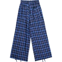 LISTEN FLAVOR Front Slit Ribbon Pants