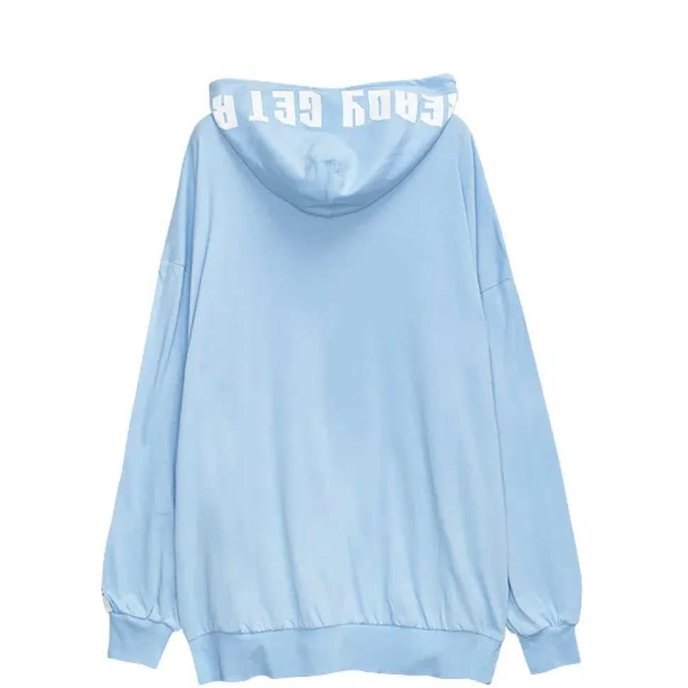 LISTEN FLAVOR Gaming 8 bit Sleeve Line Hoodie