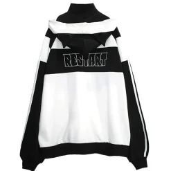 LISTEN FLAVOR Gaming Cat Ear Jersey Hoodie