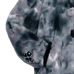 LISTEN FLAVOR Gaming Cat Ear Buckle Fur Blouson