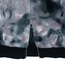 LISTEN FLAVOR Gaming Cat Ear Buckle Fur Blouson