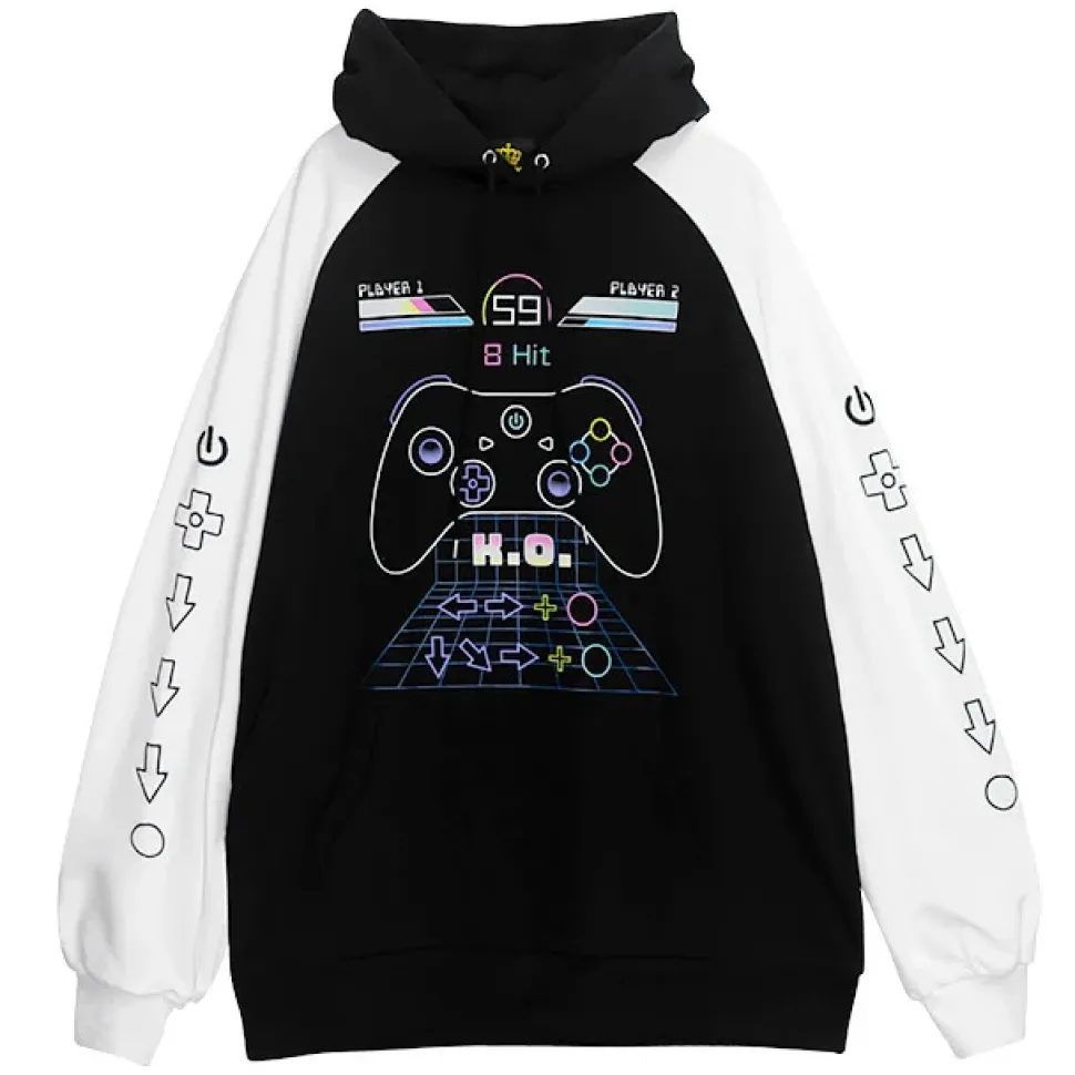 LISTEN FLAVOR Gaming Raglan Hoodie