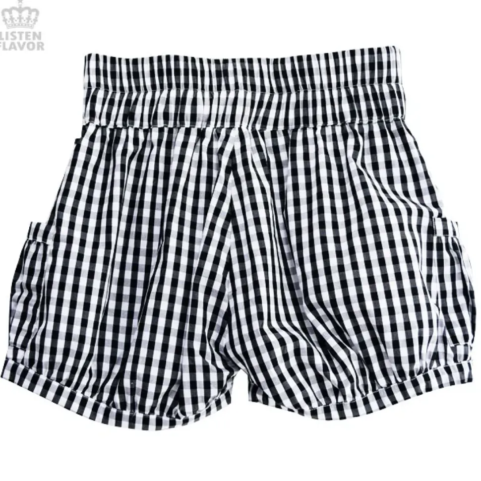 LISTEN FLAVOR Gathered Shorts