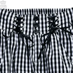 LISTEN FLAVOR Gathered Shorts