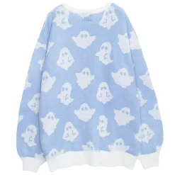 LISTEN FLAVOR Ghost Knit Top