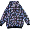 LISTEN FLAVOR Gummy Bear Zip Hoodie