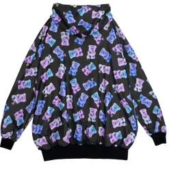 LISTEN FLAVOR Gummy Bear Zip Hoodie