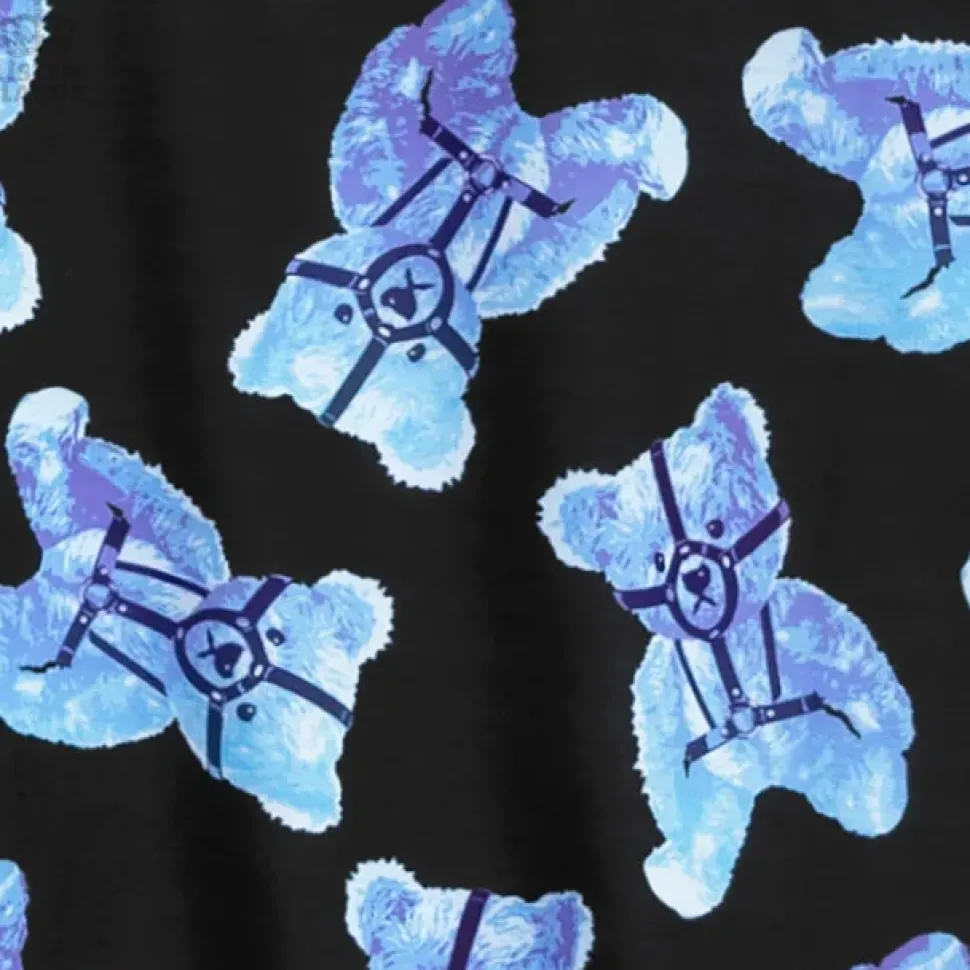 LISTEN FLAVOR Harness Bear Pullover Hoodie