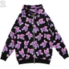 LISTEN FLAVOR Harness Bear Zip-Up Hoodie