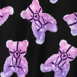 LISTEN FLAVOR Harness Bear Zip-Up Hoodie