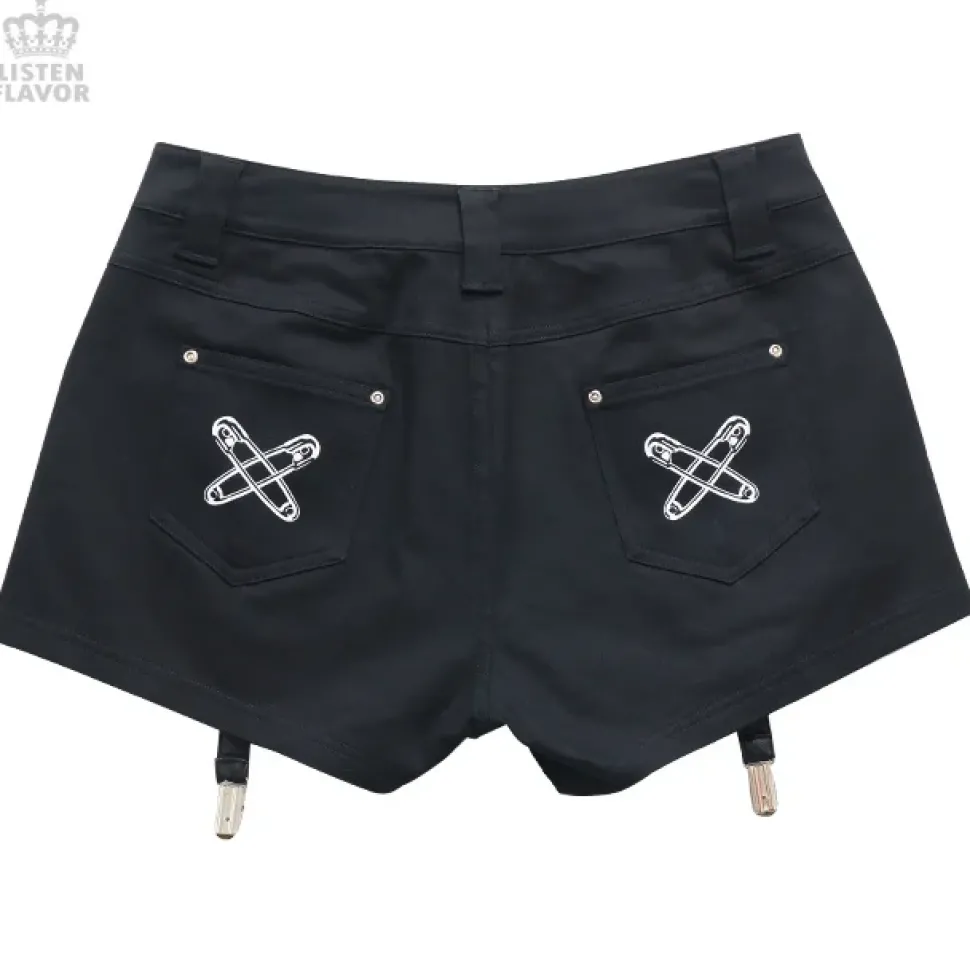 LISTEN FLAVOR Harness Shorts