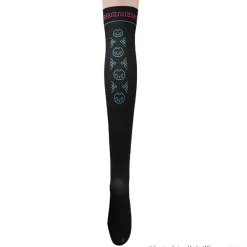 LISTEN FLAVOR Hatsune Miku China Knee-High Socks Black