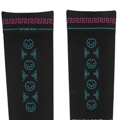 LISTEN FLAVOR Hatsune Miku China Knee-High Socks Black