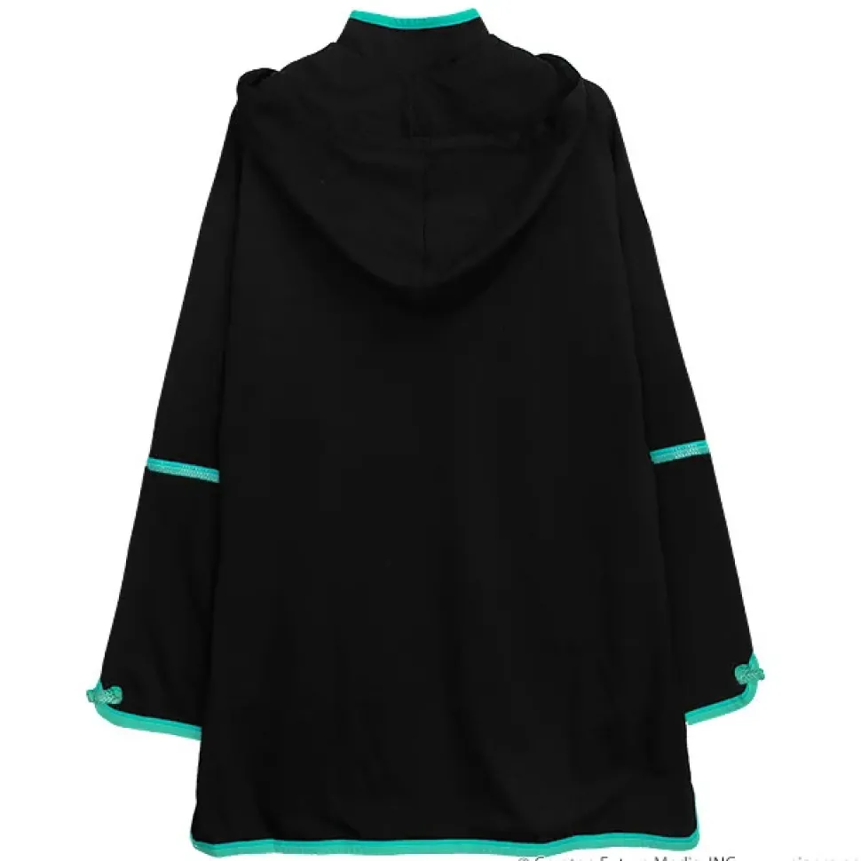 LISTEN FLAVOR Hatsune Miku China Hoodie Black