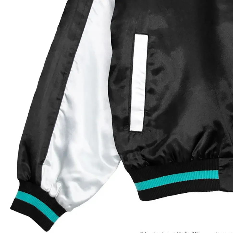 LISTEN FLAVOR Hatsune Miku Sukajan Jacket Black