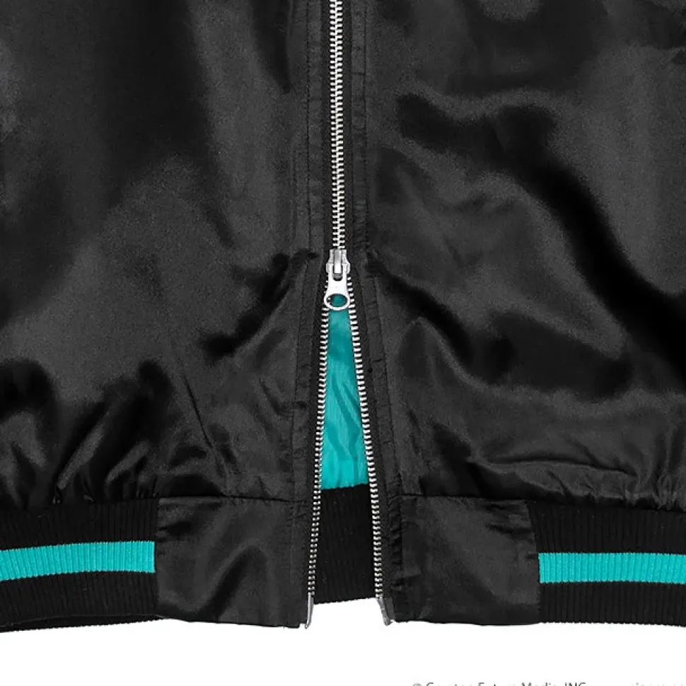 LISTEN FLAVOR Hatsune Miku Sukajan Jacket Black