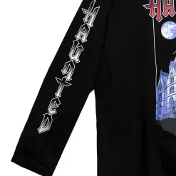 LISTEN FLAVOR Haunted Castle Long Sleeve T-Shirt